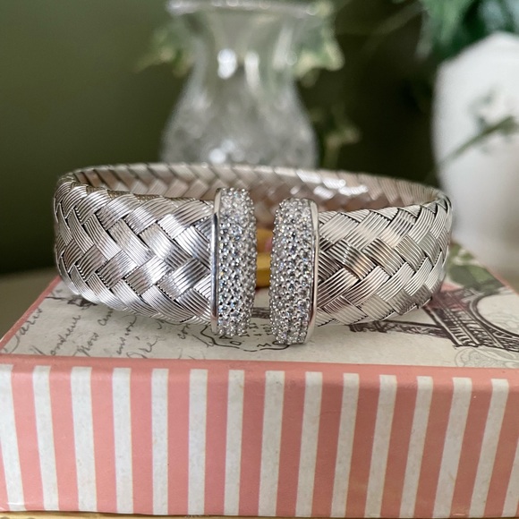 JCM Sterling Silver Cuff Bracelet - Picture 2 of 11